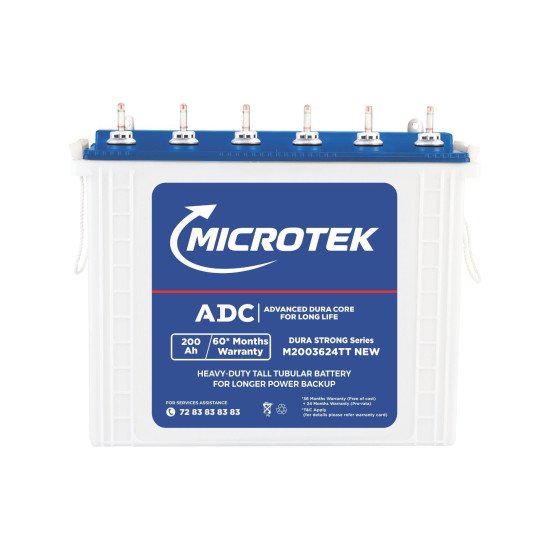 Microtek Dura Strong M2003624TT NEW 200Ah/12V Heavy-Duty with ADC