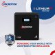 Microtek I-Lithium WiFi 1500SW (Dark Edition) Smart Energy Wall Inverter with In-Built Lithium Battery