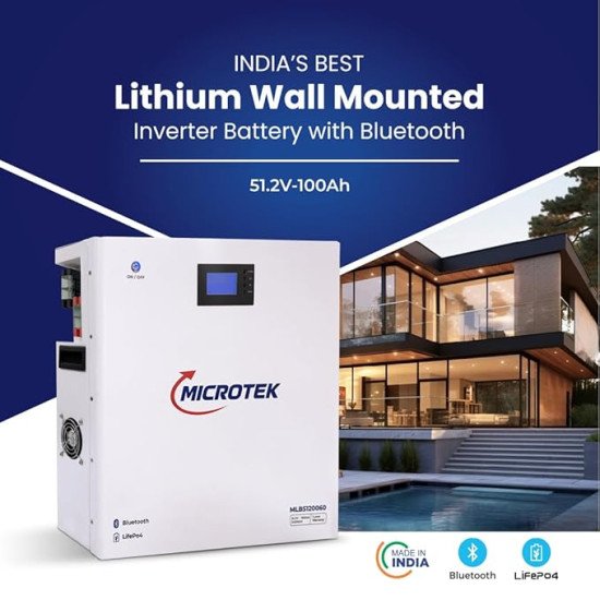 Microtek Lithium Battery 51.2V 100Ah Microtek Lithium Battery 51.2V 100Ah