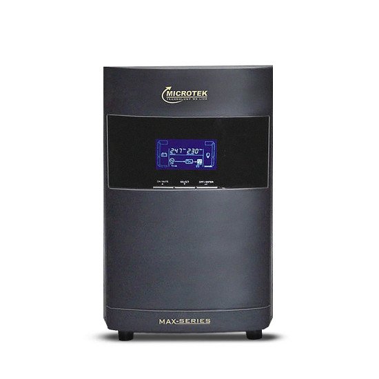 Microtek Online UPS 3KVA Max+ Series 1PH:1PH 72V With Isolation Transformer