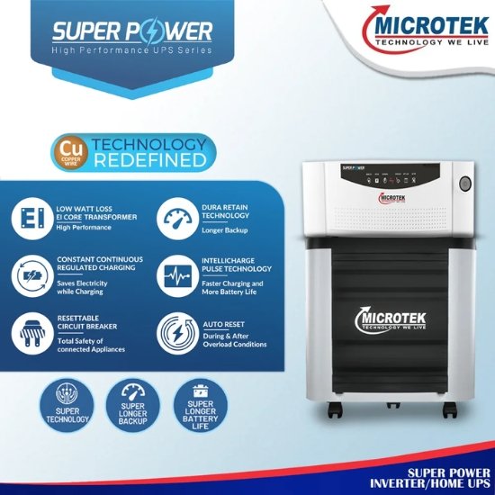Microtek Super Power UPS 1000 (12V) DG Microtek Super Power UPS 1000 (12V) DG