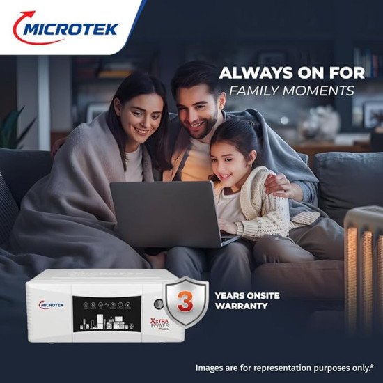 Microtek XXTRA Power VTURBO NEW 2100 24V SW Inverter for Home